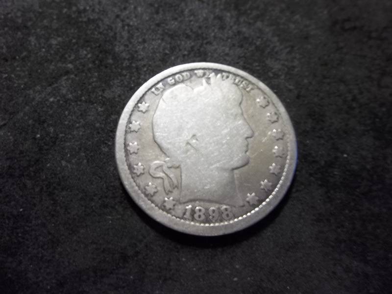 1898 Barber Quarter