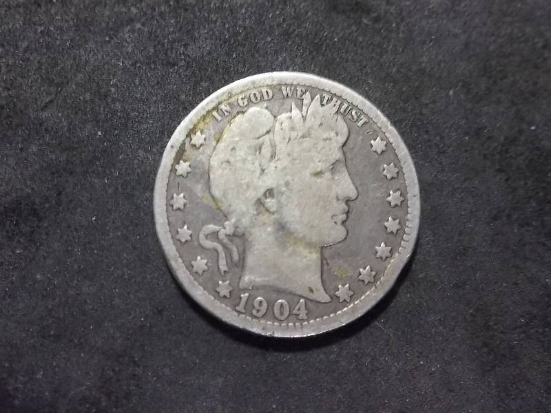 1904 Barber Quarter