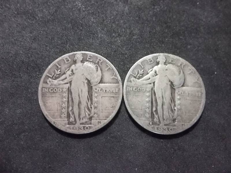 1930, 1930 S Standing Liberty Quarters