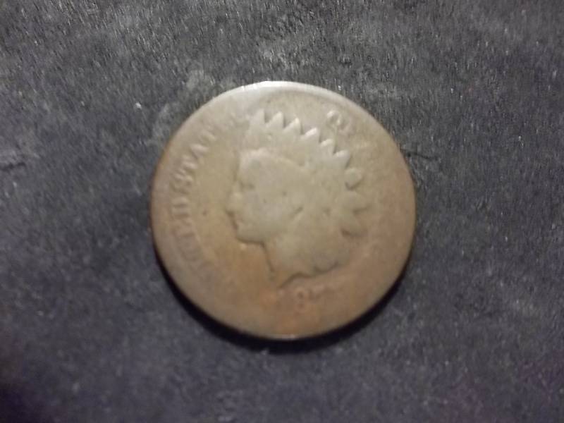 1875 Indian Head Cent