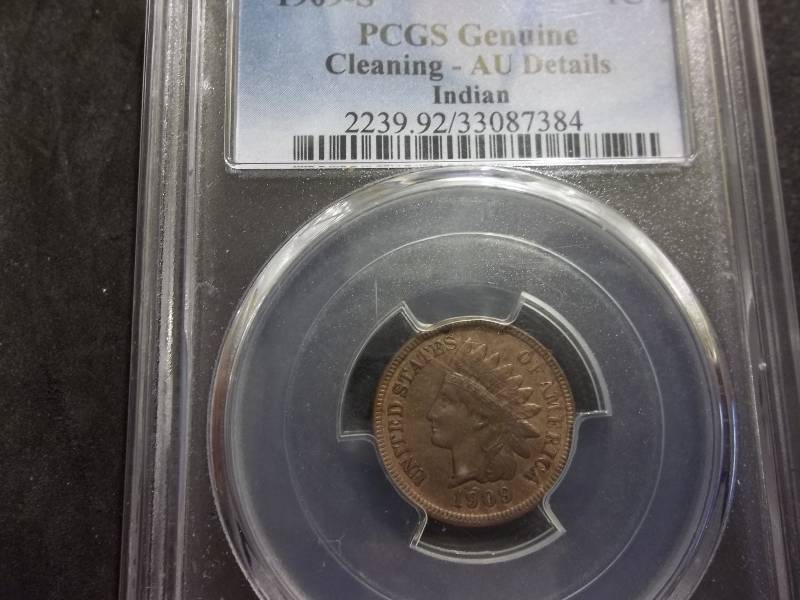 1909 S Indian Head Cent