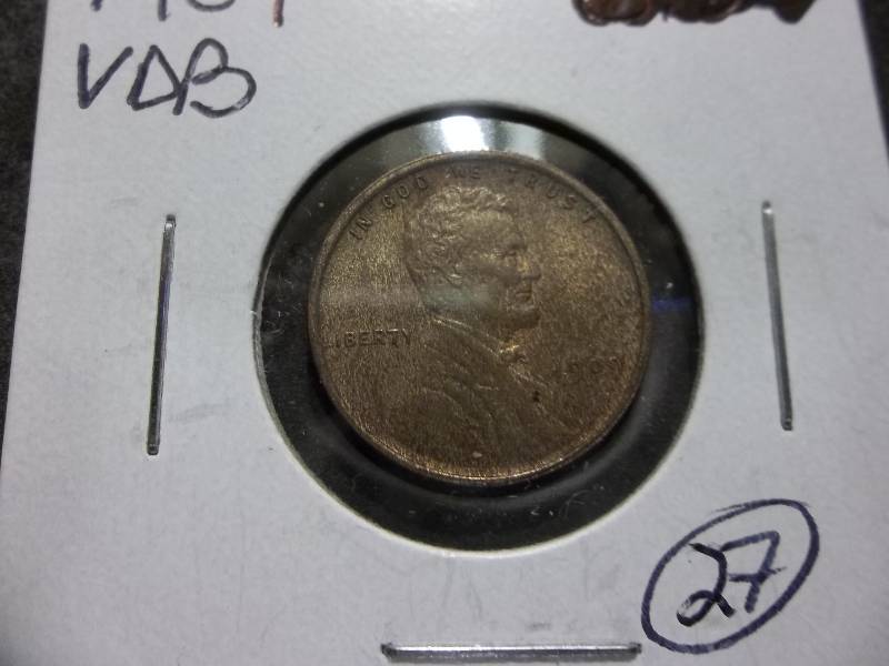 1909 VDB Lincoln Cent In High Grade
