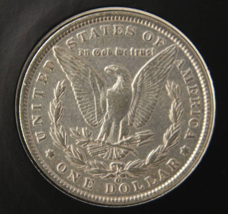 1900-O MORGAN SILVER DOLLAR AU