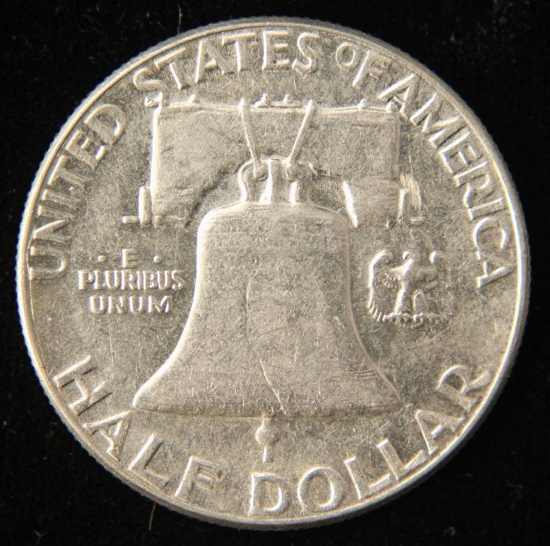 1963 FRANKLIN SILVER HALF DOLLAR