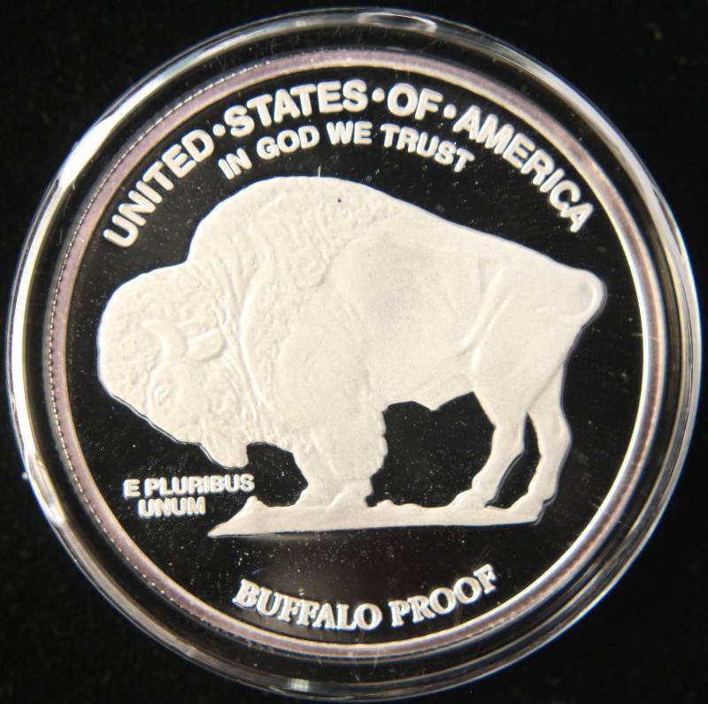 1 TROY OZ. .999 FINE SILVER INDIAN ROUND IN AIRTITE