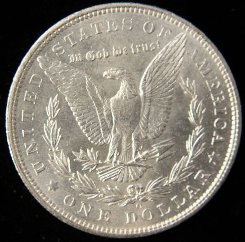 1904-O MORGAN SILVER DOLLAR BU-UNC