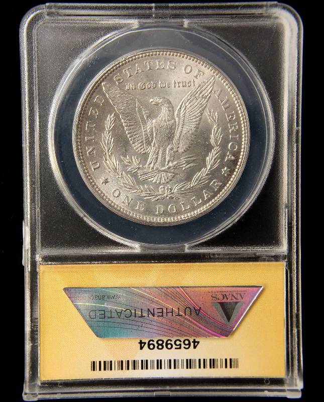1886 MORGAN SILVER DOLLAR MS64 ANACS