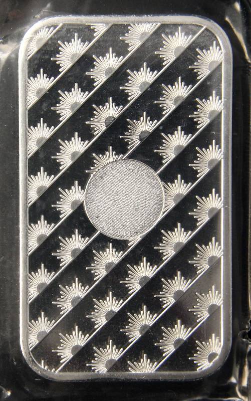 1 TROY OZ. .999 FINE SILVER BAR SUNSHINE MINTING SEALED