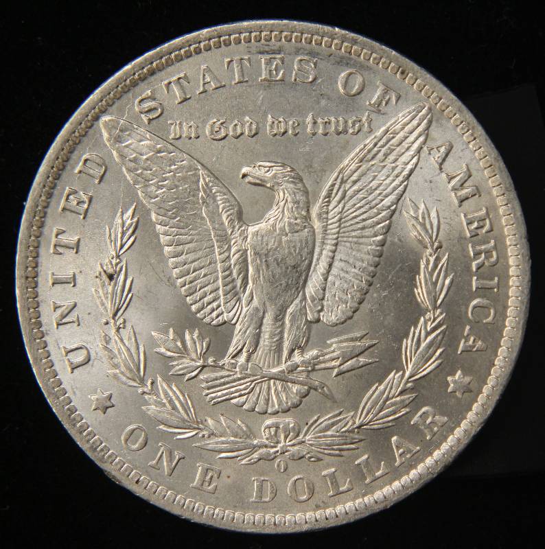 1884-O MORGAN SILVER DOLLAR BU-UNC