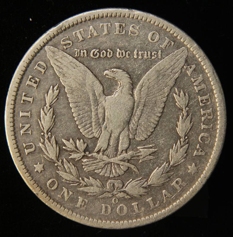 1900-O MORGAN SILVER DOLLAR F-VF