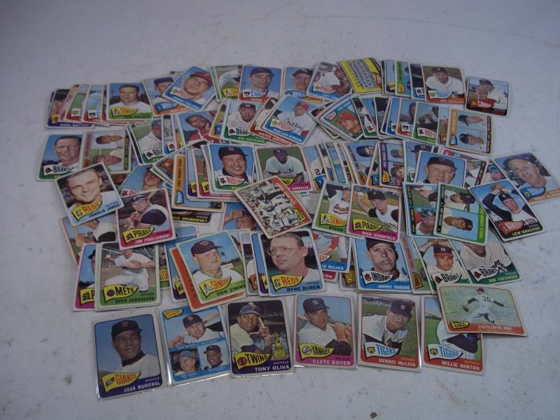 lot 16 image: 1965 Topps Card Lot 120 Plus, Baseball Cards