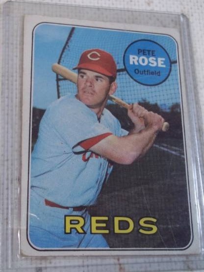 lot 103 image: 1969 Topps Pete Rose