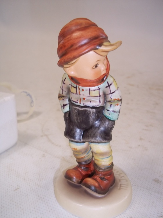 lot 36 image: Vintage Goebel Hummel  March Winds  1960s