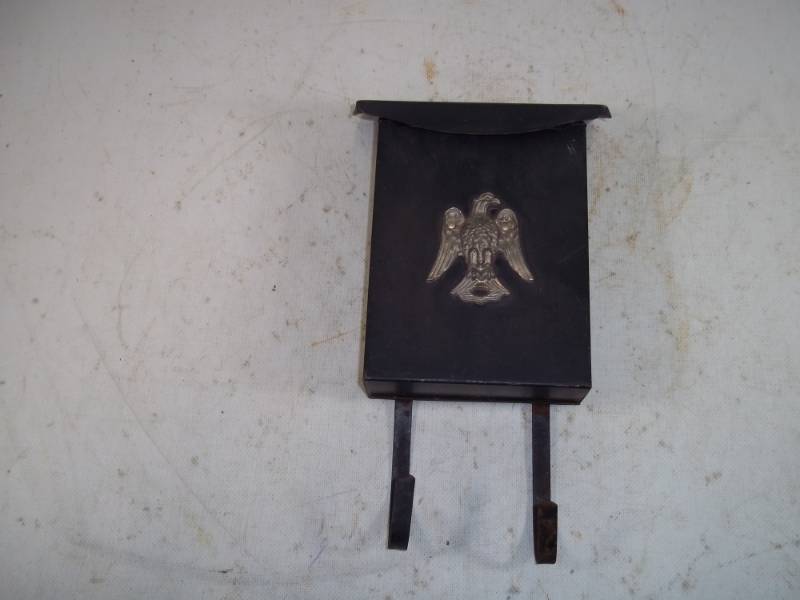 lot 48 image: Vintage Mailbox with eagle emblem 15 High