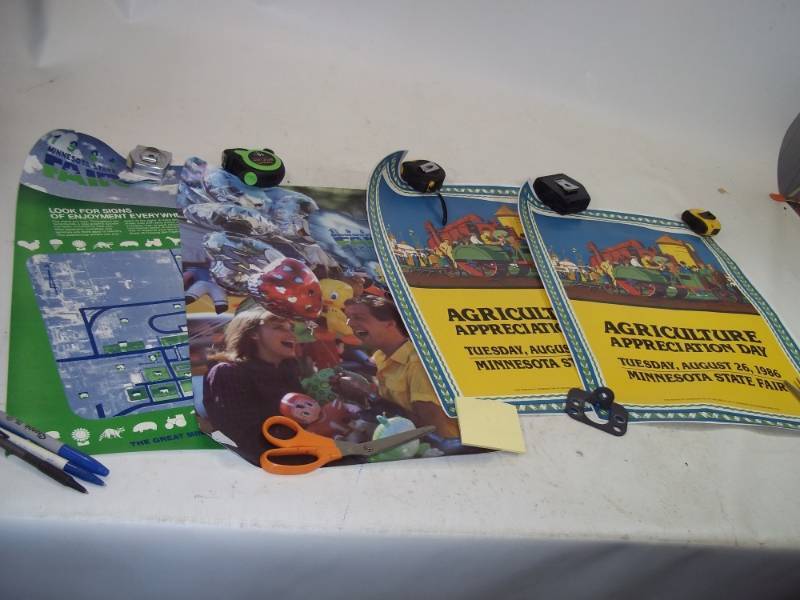 lot 65 image: 1980s Minnesota State Fair Posters 15 x 20 Originals