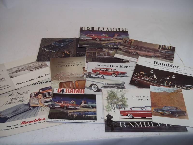 lot 85 image: Vintage Automobile Brochures