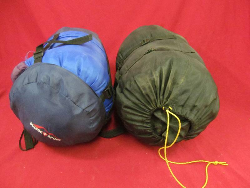 sleeping bags