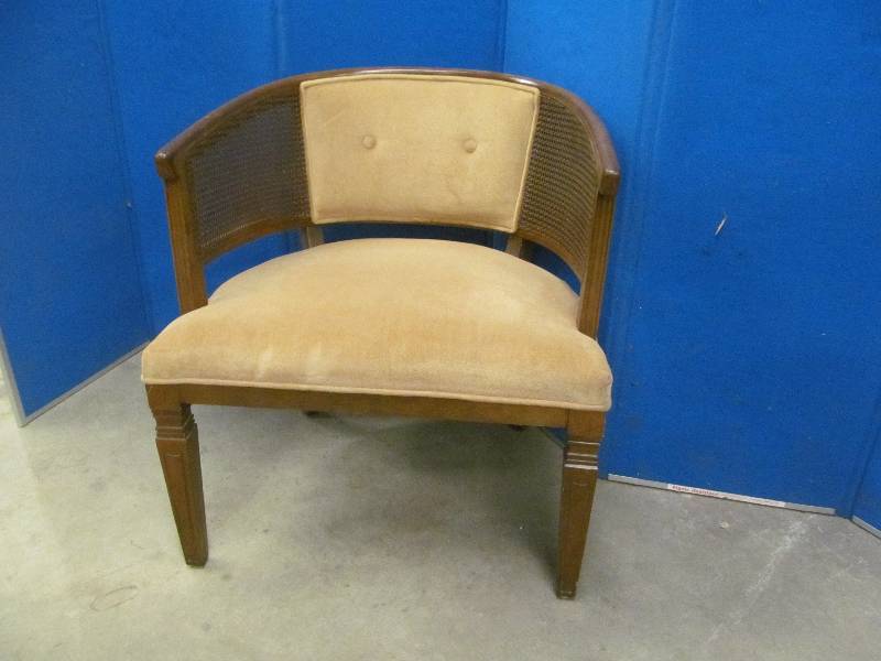 vintage cane  back chair
