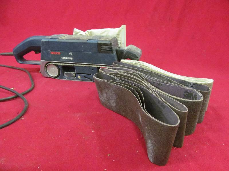 Bosch belt sander