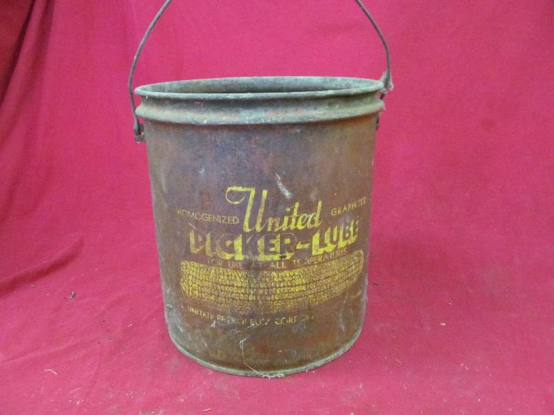 vintage Untied picker lab bucket
