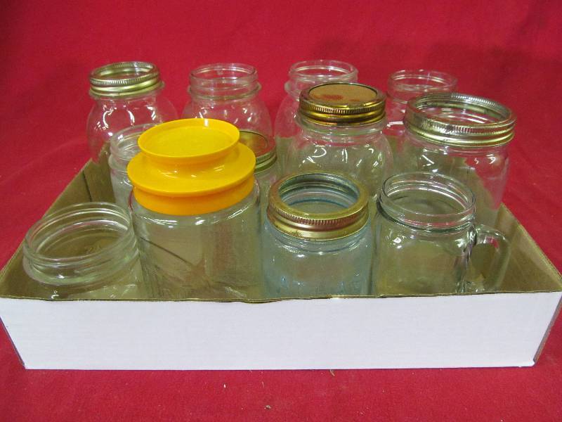 vintage canning jars