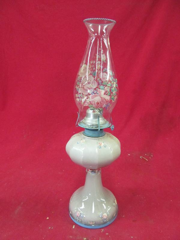 vintage oil lamp