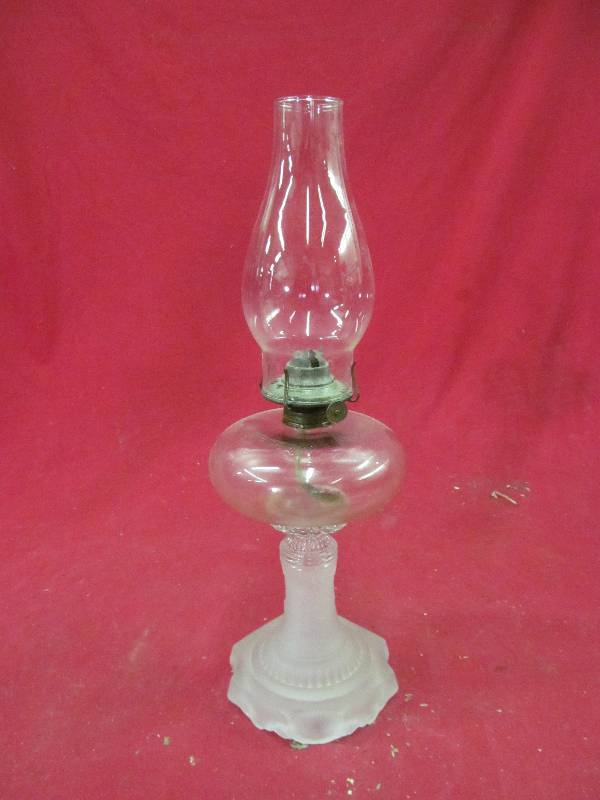 vintage oil lamp