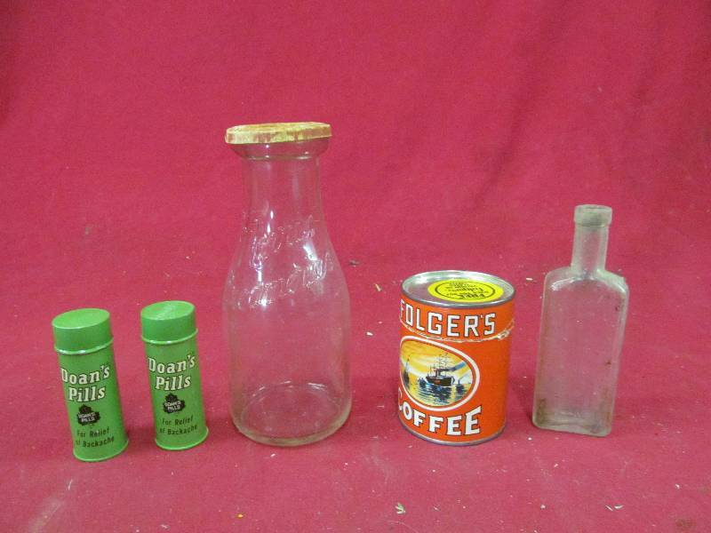 Vintage bottles, puzzle