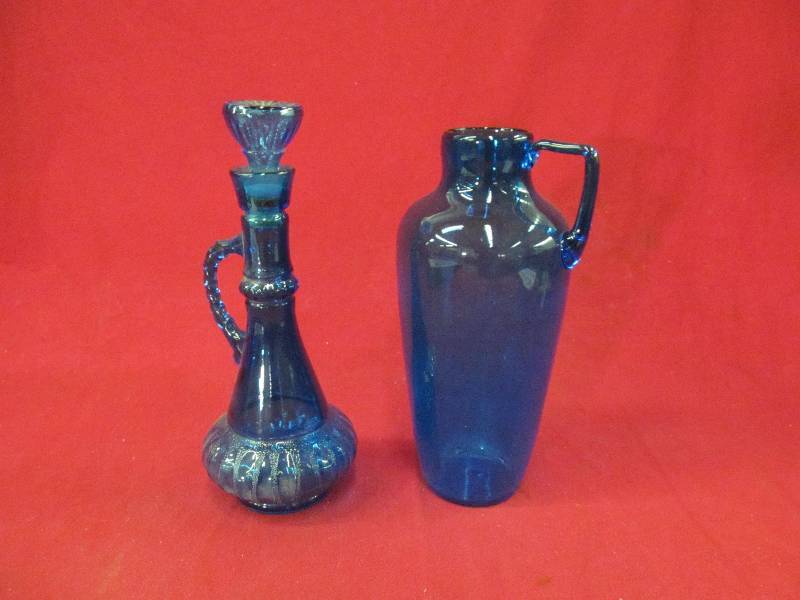 Blue Pitcher, Liquor bottle