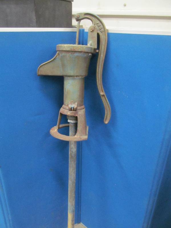 vintage manual pump