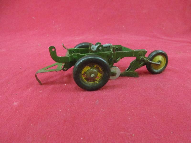 vintage toy plow