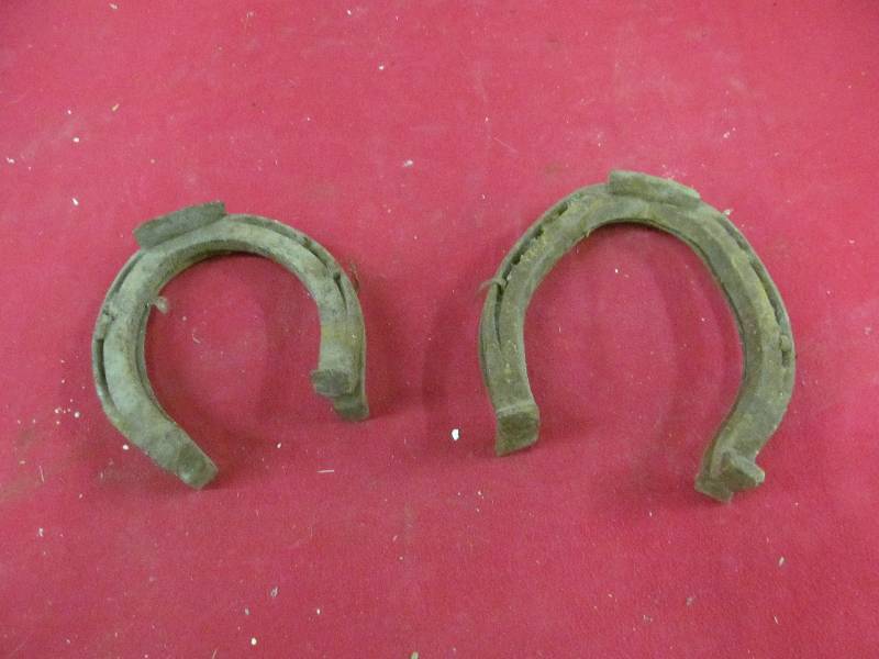 vintage horse shoes