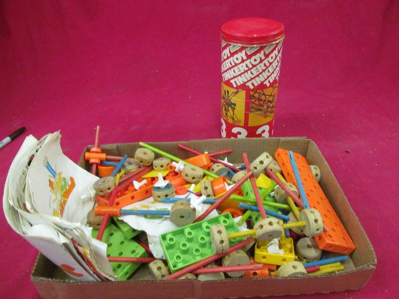 vintage tinker toys
