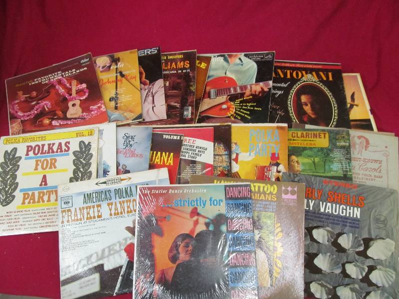 vintage LPs