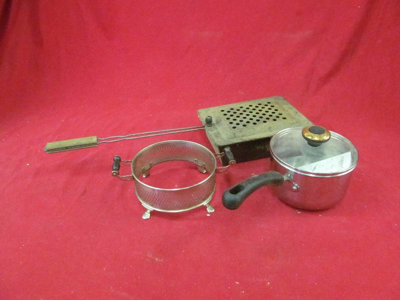vintage coal warmer,copperlux pot