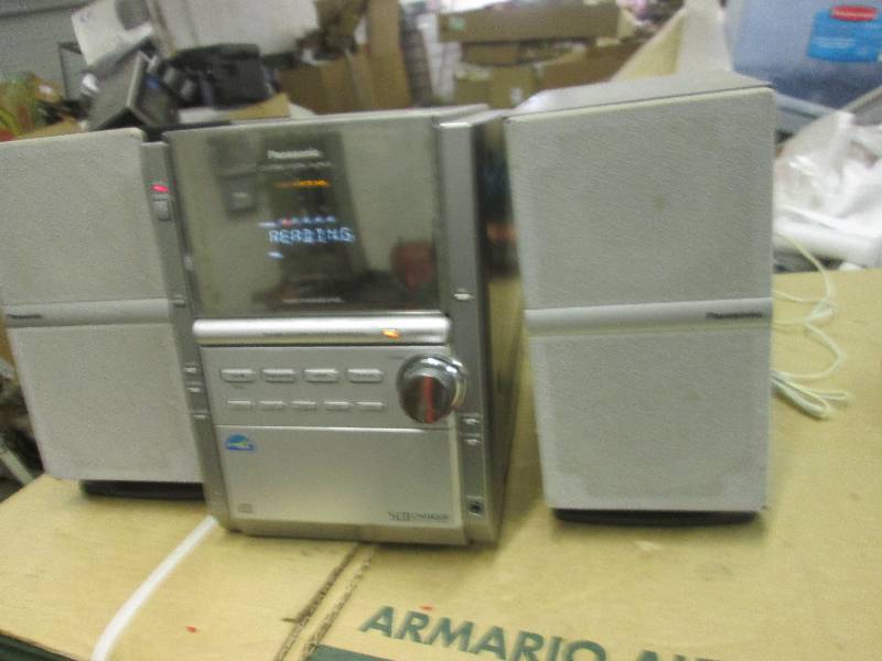 Panasonic multi cdstereo system te...
