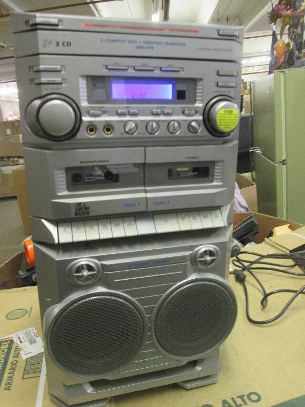 the singing machine karaoke machine...