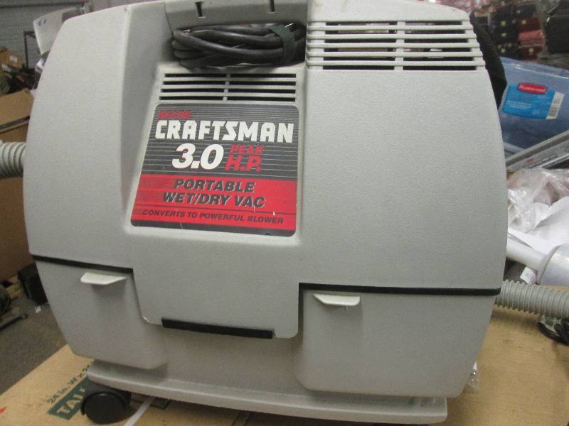Sear Caftsman 3.0 hp portable wetd...