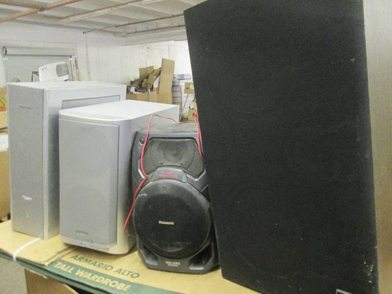 lot of of speakers and subs all unt...