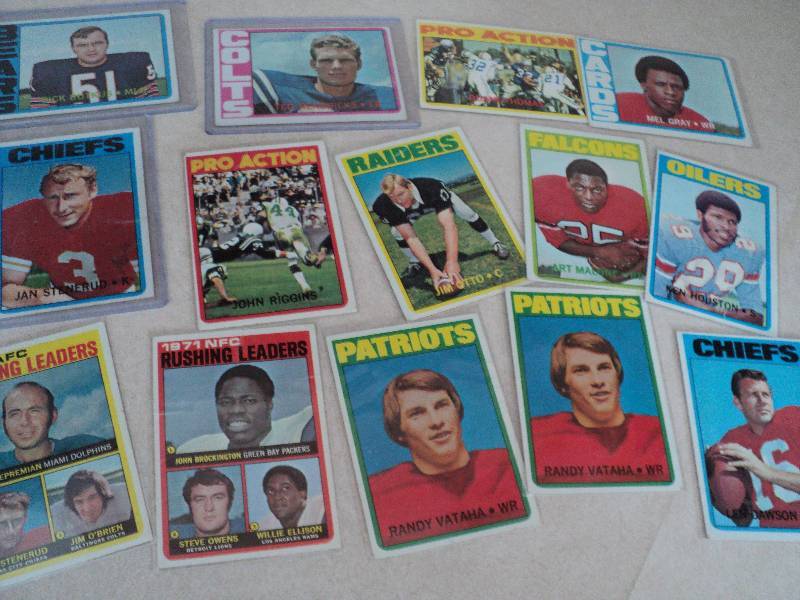 14football cards in sleeves from 19...