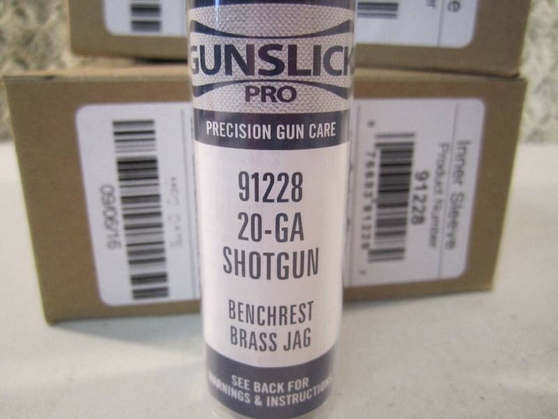 lot 7 image: Lot of 12 Gunslick Brass Benchrest ...