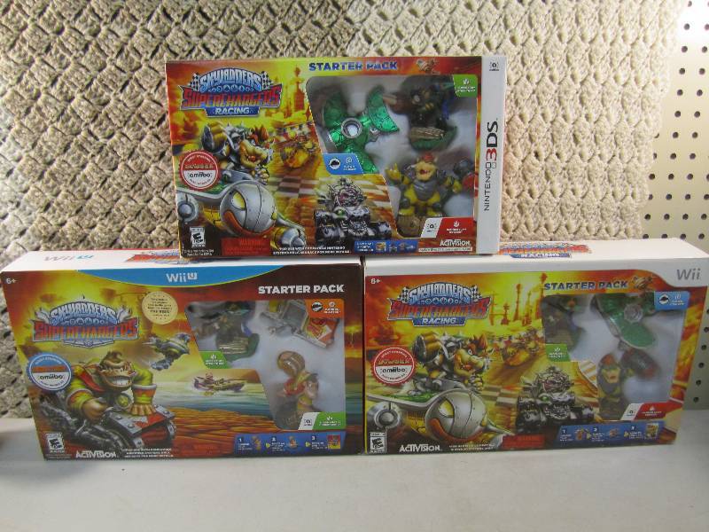 lot 47 image: Lot of 3 Skylanders SuperChargers R...