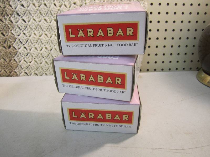 lot 51 image: 3 Boxes of Larabar Apple Pie Fruit ...