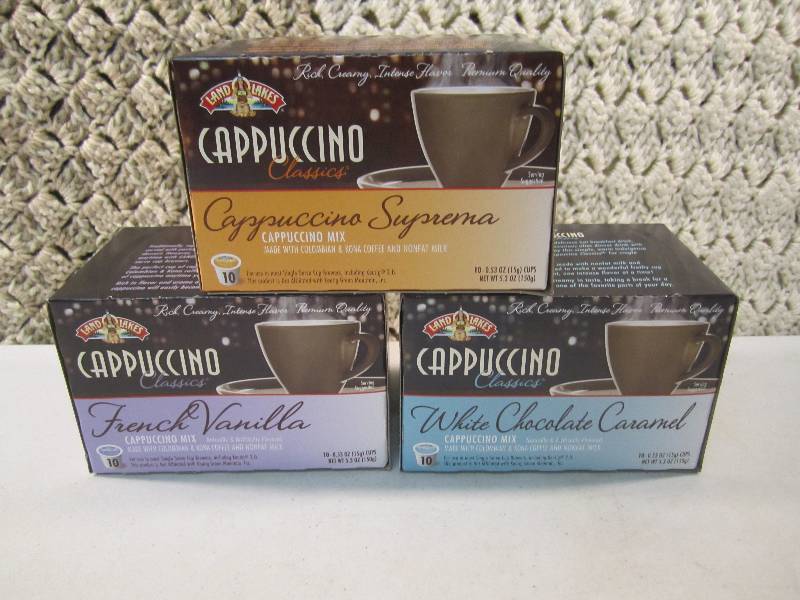 lot 56 image: 3 Boxes of Cappuccino Classics in 3...