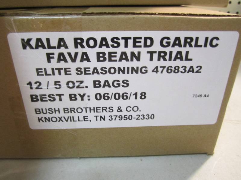 lot 59 image: 2 Cases of Roasted Garlic Kala Bean...