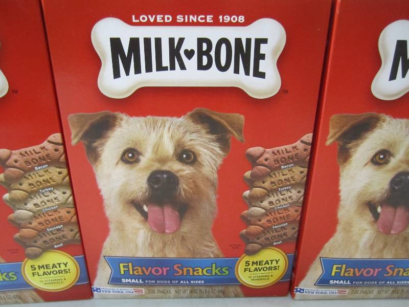 lot 73 image: Lot of 3 Boxes Milk-Bone Dog Treat ...