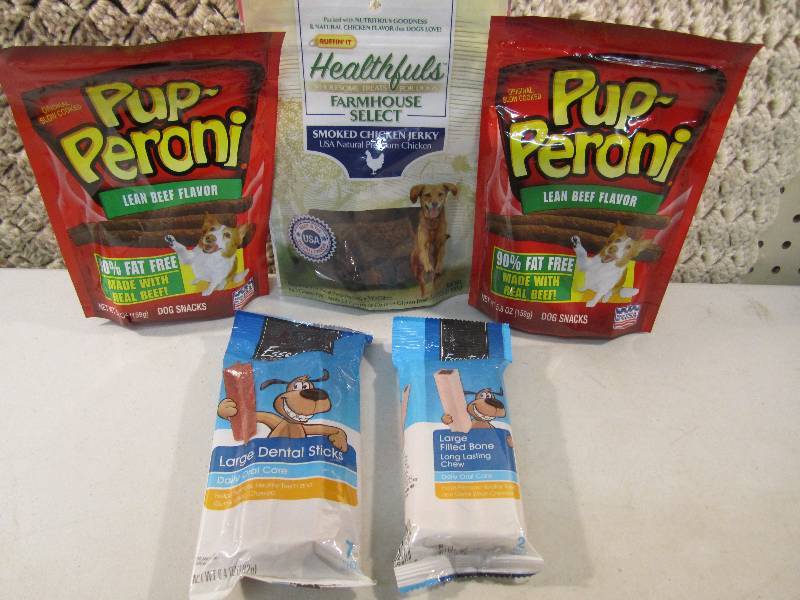 lot 79 image: Mix Lot of Dog Treats and Chews See...