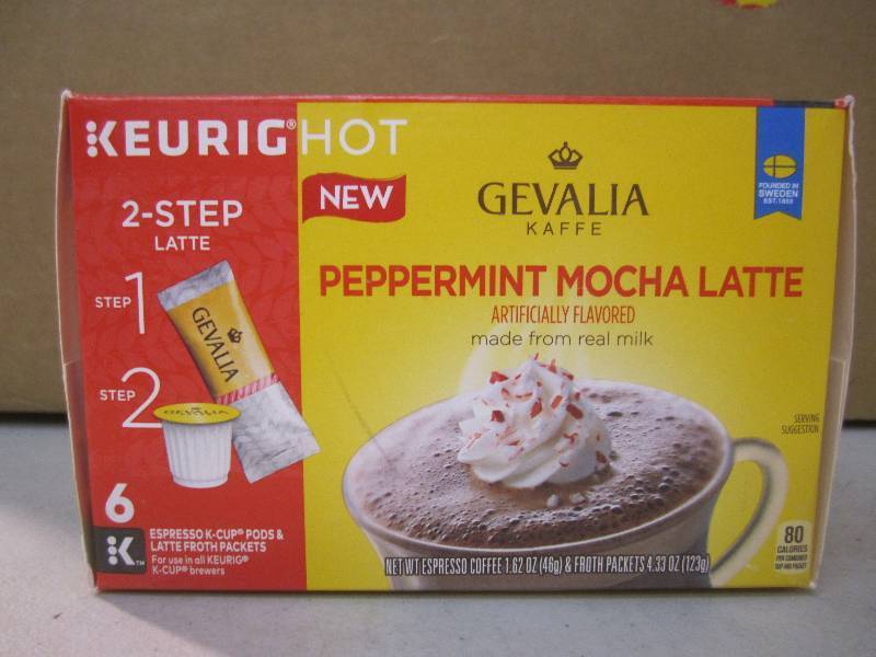 lot 117 image: Lot of 20 Boxes Keurig Hot Peppermi...