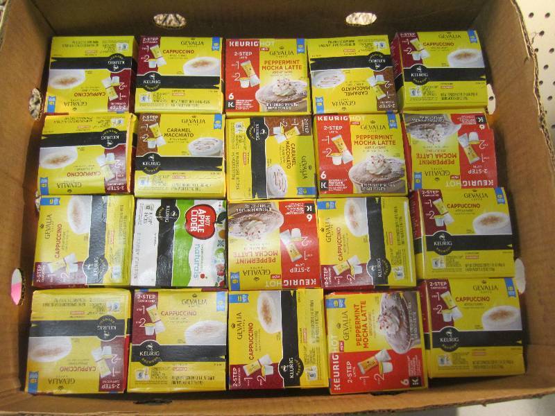 lot 119 image: Lot of 20 Boxes Mixed Flavors Keuri...