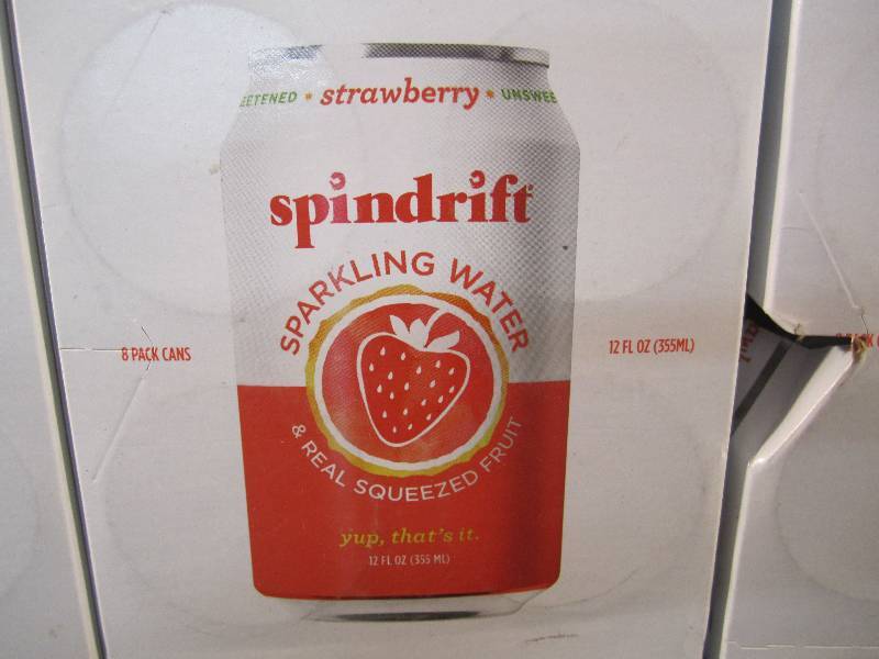 lot 120 image: Lot of 3 - 8 Packs Spindrift Sparkl...